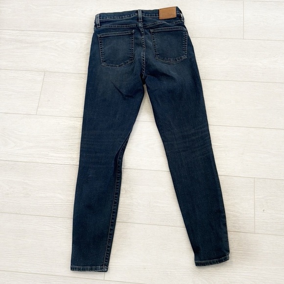 J. Crew Denim 9” high rise toothpick blue jeans size 28 - Picture 4 of 16
